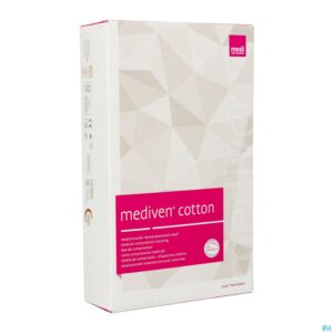 Packshot Mediven Cotton Ccl2 Ag/nob g.t. Zwart M5