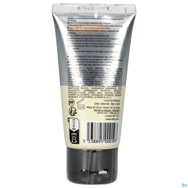 Packshot Vitry Secret Sources Hydra Mattifie Gelcreme 50ml