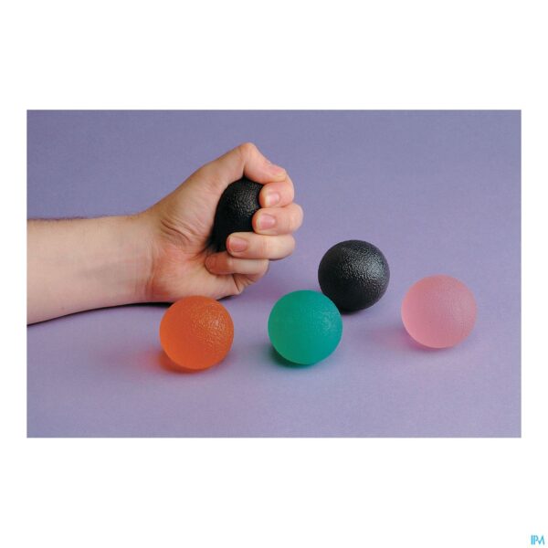 Productshot Oefenballetje Gel Vingers-hand Firm Oranje Advys