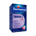 Packshot Davitamon Teens Aardbei Comp 60 Packshot Davitamon Teens Aardbei Comp 60