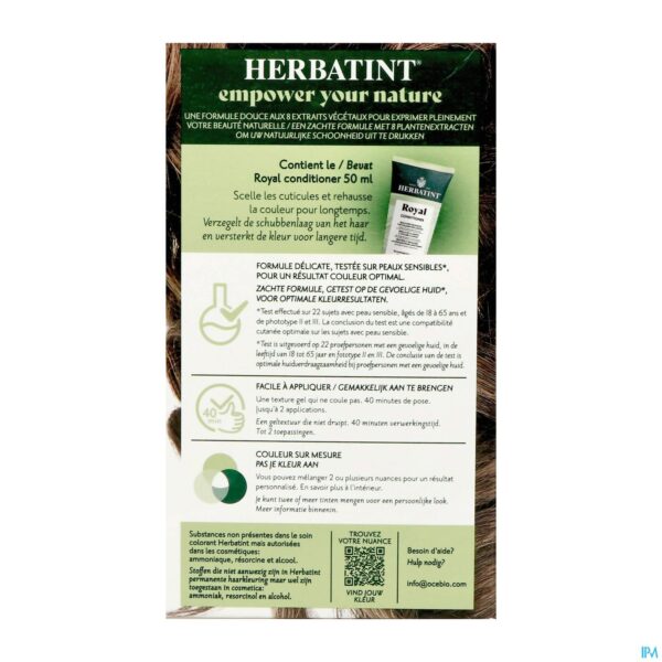 Packshot Herbatint 8d Licht Goudblond 170ml