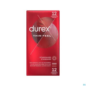Packshot Durex Thin Feel Condoms 12