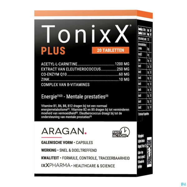 Packshot Tonixx Plus Tabl 20 Nf2