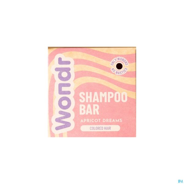 Packshot Wondr Shampoo Bar Apricot Dreams 55g