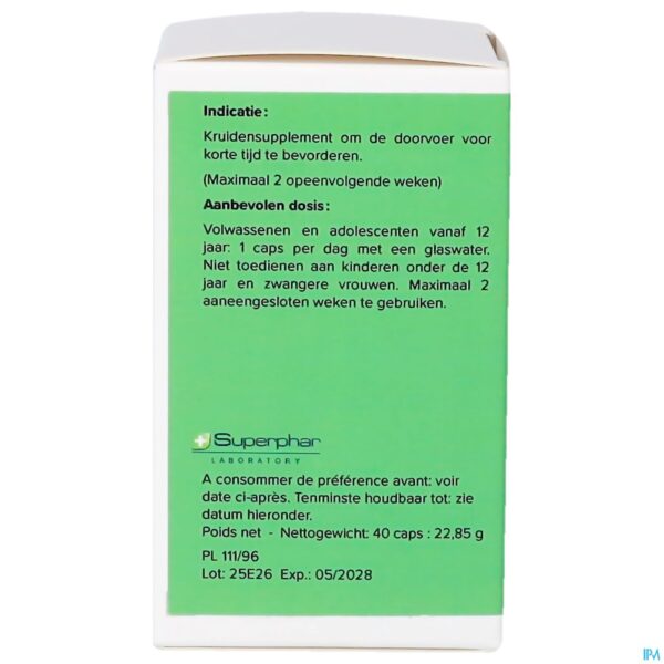 Packshot Fytolax Pharmagenerix Caps 40