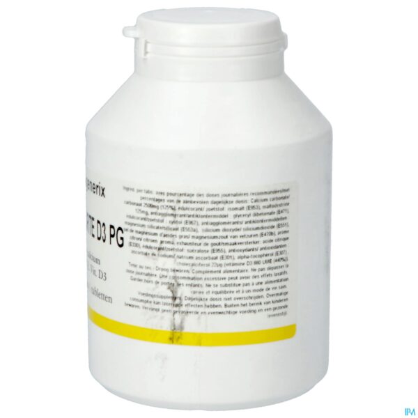 Packshot Calcium Forte D3 Pharmagenerix Kauwtabl 90