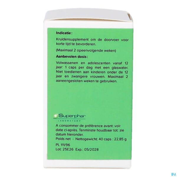 Packshot Fytolax Pharmagenerix Caps 40