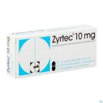 Packshot Zyrtec 10mg Comp Pell 20 X 10mg Packshot Zyrtec 10mg Comp Pell 20 X 10mg