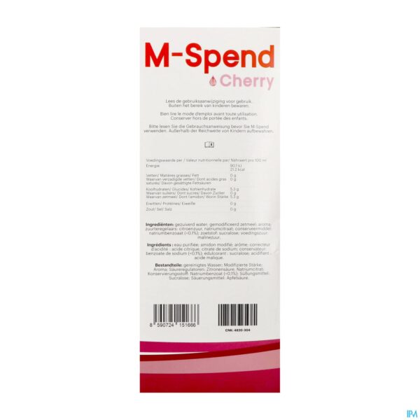 Packshot M-spend Cherry 1l Verv.3393840