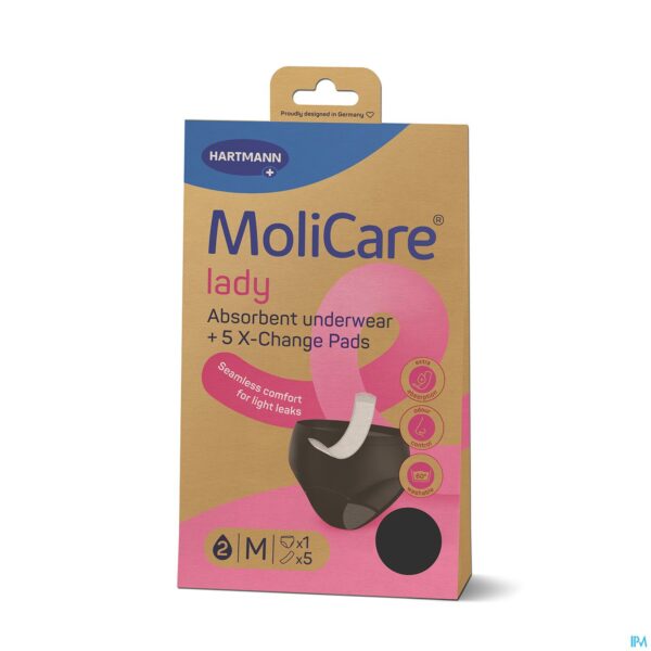 Packshot Molicare Absorberend Ondergoed +5 Pads Lady M Packshot Molicare Absorberend Ondergoed +5 Pads Lady M
