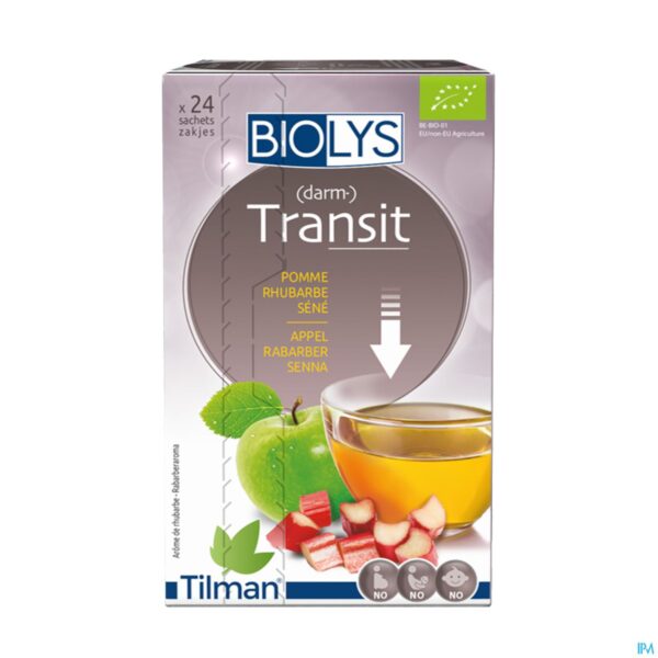 Packshot Biolys Appel Rabarber Senna Sach 24