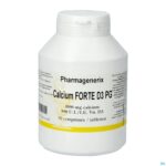 Packshot Calcium Forte D3 Pharmagenerix Kauwtabl 90