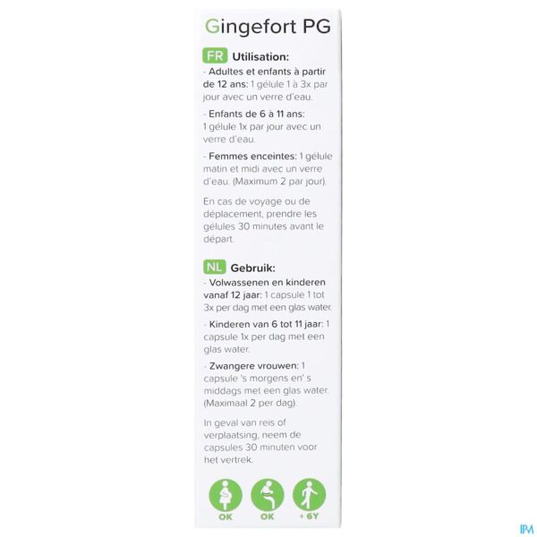 Packshot Gingefort Pg Pharmagenerix Caps 40 Packshot Gingefort Pg Pharmagenerix Caps 40