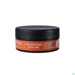Packshot Vitry Man Styling Haarwax Mat 80g