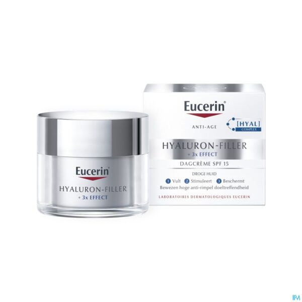 Productshot Eucerin Hyaluron-filler X3 Dagcreme Ip15 Dh 50ml