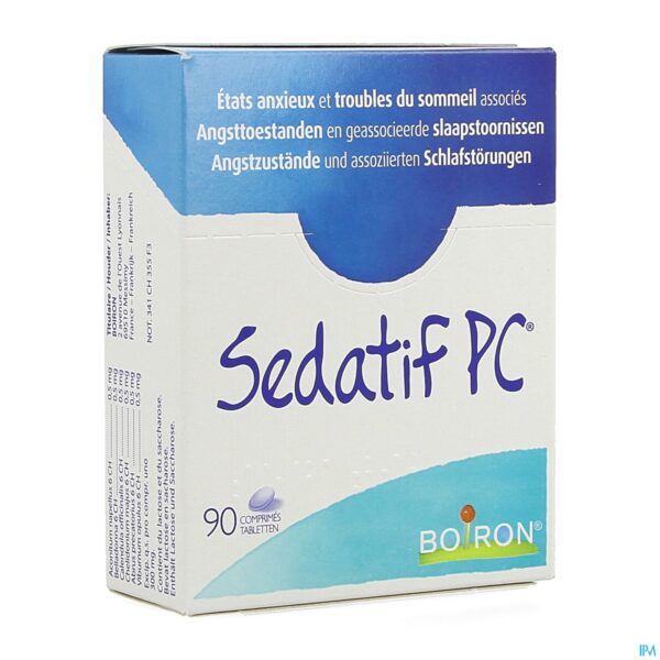 Packshot Sedatif Pc Zuigtablet 90 Boiron Packshot Sedatif Pc Zuigtablet 90 Boiron