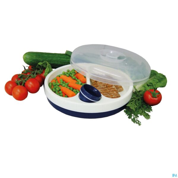 Lifestyle_image Warmhoudbord Deksel 22cm