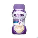 Productshot Fortimel Compact Protein 2.4kcal Perz&mang 4x125ml