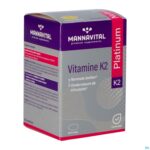 Packshot Mannavital Vitamine K2 Platinum V-caps 60