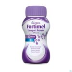 Productshot Fortimel Compact Protein 2.4kcal Neutraal 4x125ml