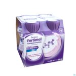 Packshot Fortimel Compact Protein 2.4kcal Bosvrucht 4x125ml