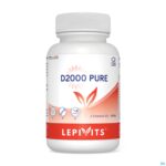 Productshot D2000 Pure Caps 120 Lepivits