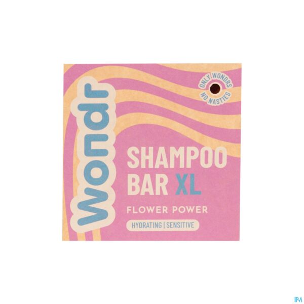 Packshot Wondr Xl Shampoo Bar Flower Power 110g