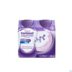 Packshot Fortimel Compact Protein 2.4kcal Bosvrucht 4x125ml