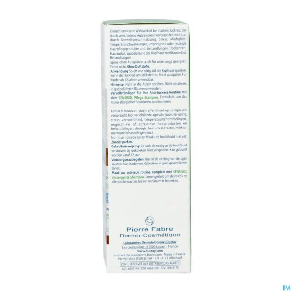 Packshot Ducray Sensinol Serum Sos Spray 30ml