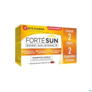 Packshot Fortesun Expert Sun Intense 3 Tabl 60