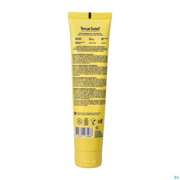Packshot Tenue Soleil Minerale Zonnecreme Spf30 100ml