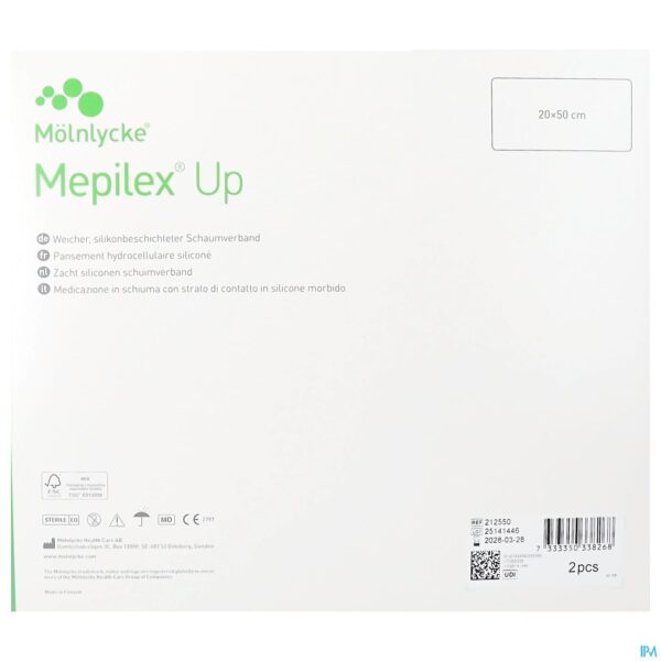 Packshot Mepilex Up 20x50cm 2 212550