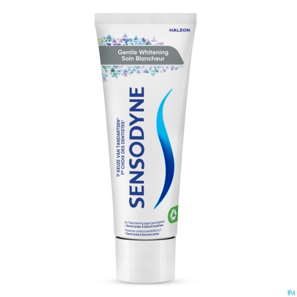 Productshot Sensodyne Gentle Withening Tandpasta Tube 75ml Nf