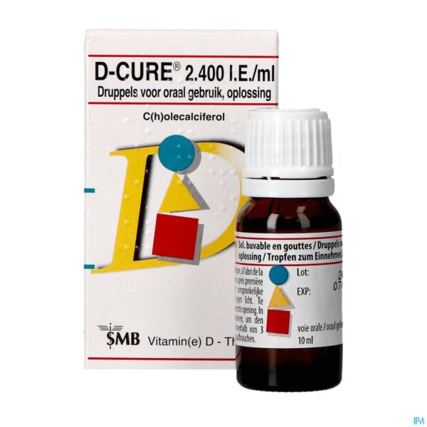 Productshot D-cure 2400ie/ml Drinkbare Opl 10ml