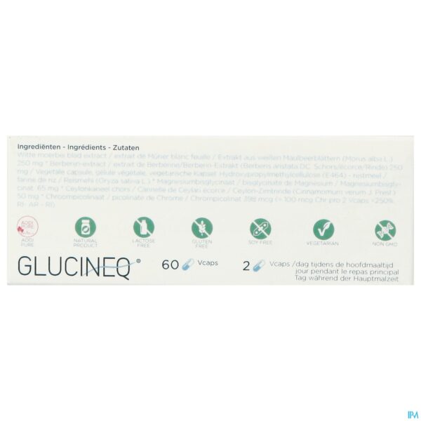 Packshot Glucineq V-caps 60 Packshot Glucineq V-caps 60