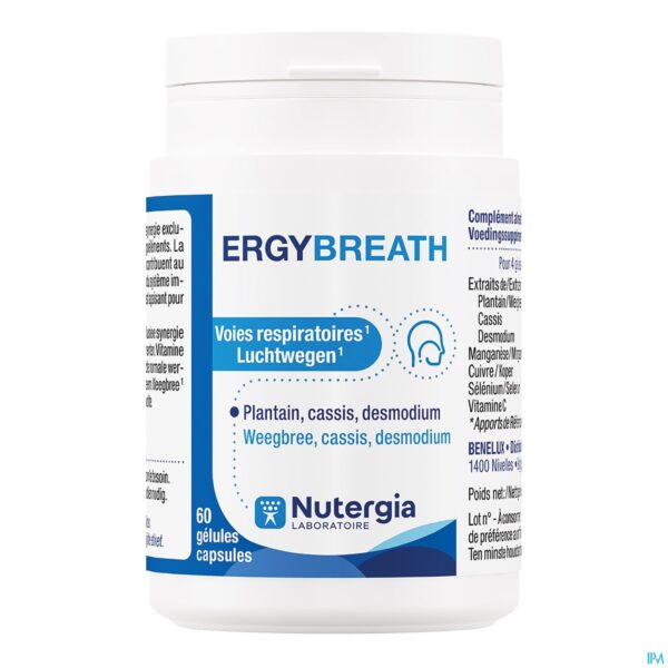 Packshot Ergybreath Caps 60 Packshot Ergybreath Caps 60