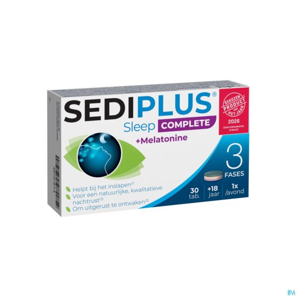 Packshot Sediplus Sleep Complete Tabl 30
