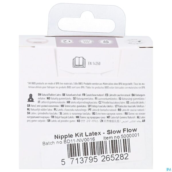 Packshot Bibs Zuigfles Spenen Latex Duopack Slow