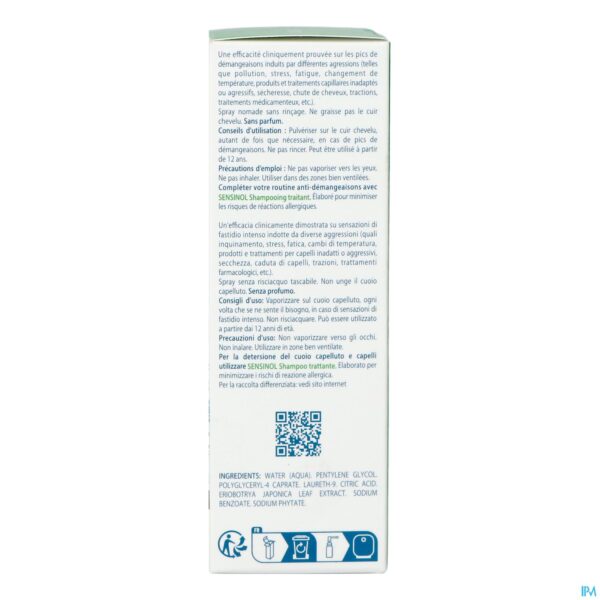 Packshot Ducray Sensinol Serum Sos Spray 30ml