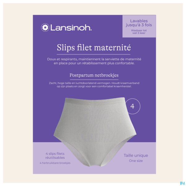 Lifestyle_image LANSINOH POSTPARTUM NETBROEKJES 69560 4