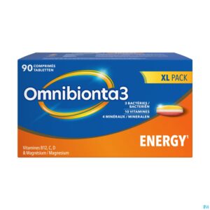 Packshot Omnibionta 3 Energy Tabl 90