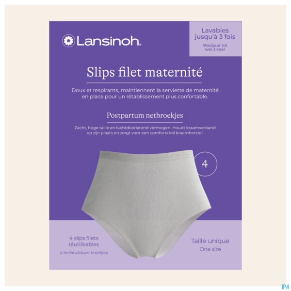 Lifestyle_image LANSINOH POSTPARTUM NETBROEKJES 69560 4