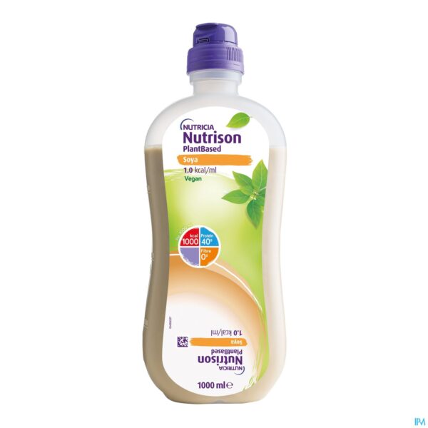 Packshot Nutrison Plantbased Soya 1l Packshot Nutrison Plantbased Soya 1l