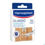 Packshot Hansaplast Klassiek 1mx6cm Packshot Hansaplast Klassiek 1mx6cm