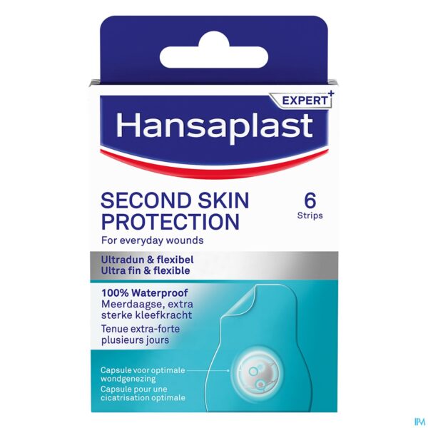 Packshot Hansaplast Second Skin Protection 6 Strips