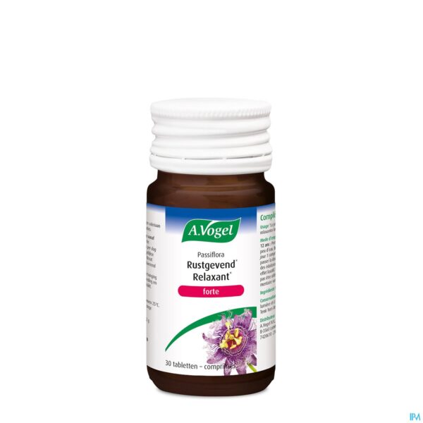 Productshot A.vogel Passiflora Rustgevende Tabl Forte 30