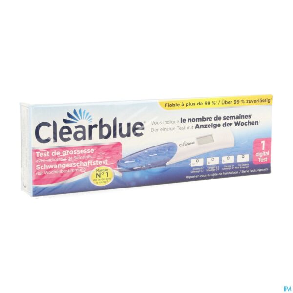 Packshot Clearblue Zwangerschapstest Conception Indicator 1
