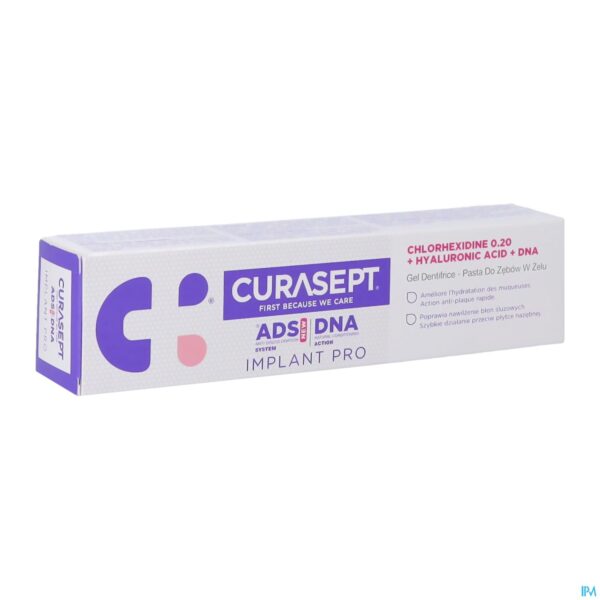 Packshot Curasept Ads Dna 720 Implant Pro Toothpaste 75ml