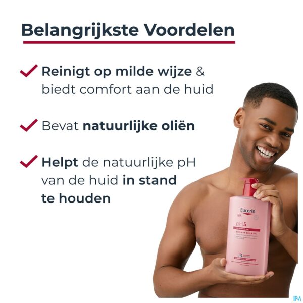 Lifestyle_image Eucerin Ph5 Douchegel Olie 1l