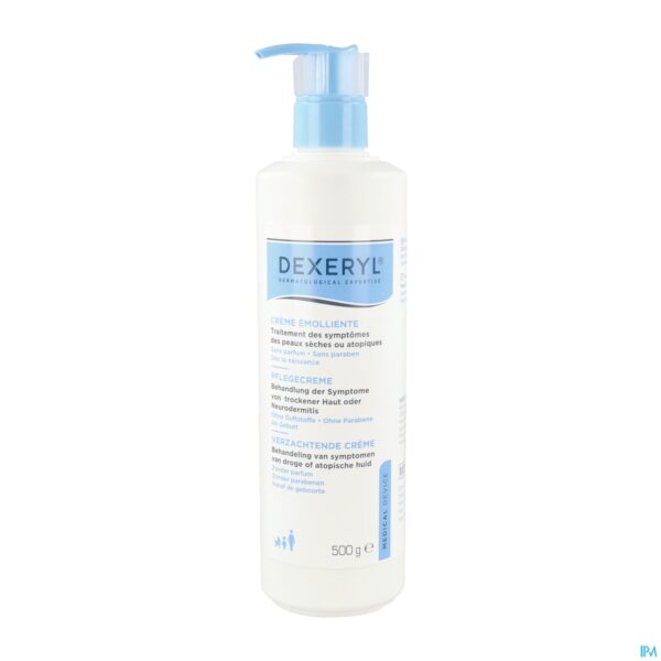 Packshot Dexeryl Creme Pump Fl 500g